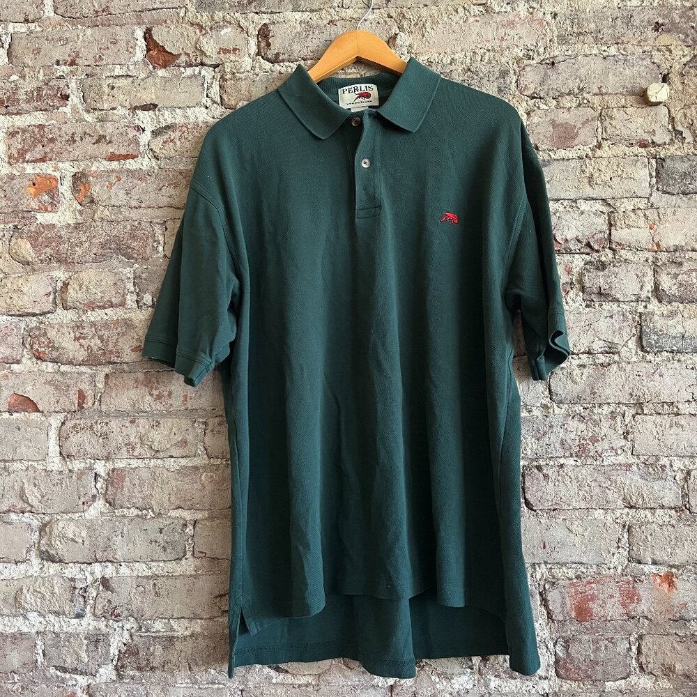 Perlis Crawfish Signature Pique Polo - Size L